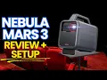 Nebula Mars 3 Review Setup Guide Best Portable Projector for Home Movie Nights and Travel