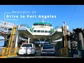 Driving to Port Townsend via Ferry Washington State