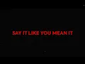Download Lagu Elephante \u0026 SABAI - Say It Like You Mean It (Official Lyric Video) ft. Olivia Ray