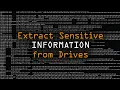 Extract Sensitive Information from Drives Using Bulk Extractor - Digital Forensics