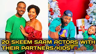 20 skeem saam actors u0026 their partners kids in real life