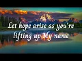 Katy Nichole - Hold On | Lyric Video