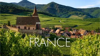 France AMAZING Beautiful Nature With Soothing Relaxing Music 4k Ultra HD By Tim Janis 