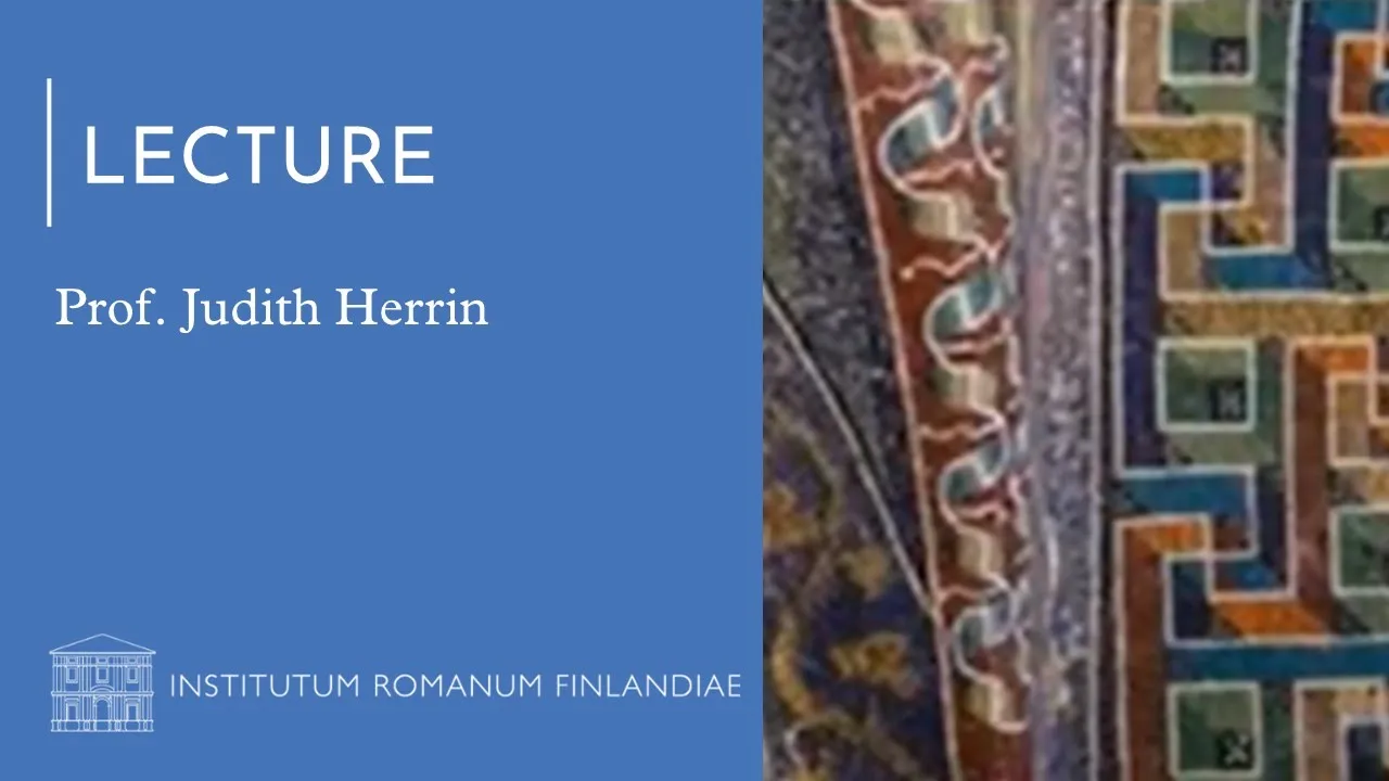 Amos Anderson lecture 2020 “Ravenna and the roots of European identity” by prof. Judith Herrin