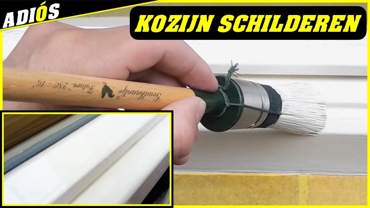 KOZIJN SCHILDEREN? GA GEEN KOZIJN SCHILDEREN VOORDAT JE DEZE VIDEO HEBT GEZIEN!