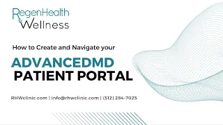 How to Create and Navigate AdvancedMD Patient Portal