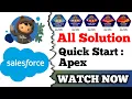 Quick Start Apex Salesforce 1 2 3 4 Solution