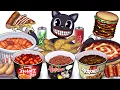 Download Lagu Mukbang Animatie Heet gekruid eten pizza hamburgerset eten Cartoon kat Volledige editie 01
