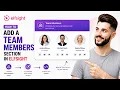 How to Add a Team Members Section in Elfsight 2026 Tutorial
