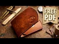 Handmade Leather Bifold Wallet English Saddle Leather Craft