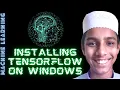 Installing TensorFlow on Windows For Windows users - ML with Python