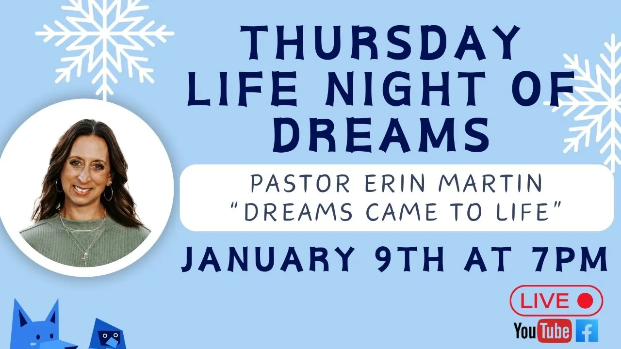 THE CITY CHURCH | Pastor Erin " Dreams Came To Life " ( January 09/2025 - 7:00 PM )