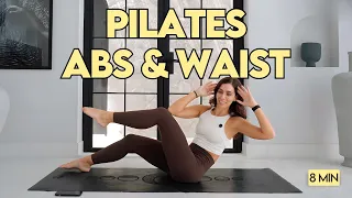 8 Min Deep Core Waist Pilates At Home Abs Workout With Lilly Sabri 