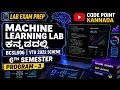 VTU Machine Learning Lab Program 3 BCSL606 PCA Explained with Iris Dataset VTU codepointkannada