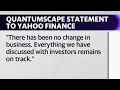 QuantumScape stocks drops nearly 39