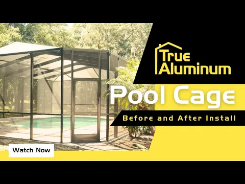 Plant City Pool Cage Install