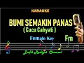 Download Lagu Bumi Semakin Panas (Karaoke) Nada Wanita/ Cewek Female Key Fm Dangdut Original