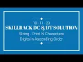 18-11 SKILLRACK DAILY CHALLENGE AND DAILY TEST SOLUTION C Java Python