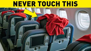 Airplane Secrets Flight Attendants NEVER Tell Passengers Don T EVER Touch This On Your Seat 