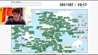 SPORCLE WORLD RECORD - Typing EVERY World Capital in 5 minutes