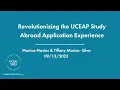 Revolutionizing the UCEAP Study Abroad Application Experience