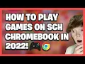 How To PLAY GAMES ON SCHOOL CHROMEBOOK In 2022 HTML File Method