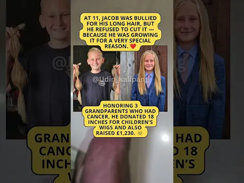 Bullying Couldn't Stop Him! 🥹✂️ #Inspiration #Kindness #Shorts