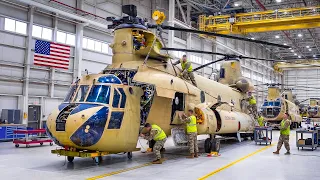 US Army Is Rebuilding the Massive CH-47 Chinook Helicopter