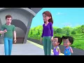 Train Song! | Vehicle Song | HeyKids Nursery Rhymes | Learn about Trains