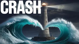 PAINTING a Breathtaking Lighthouse Sunset with Ocean Waves!