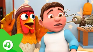 Head, shoulders, knees and toes 🎵 Song to Learn Body Parts For Kids | Zenon the Farmer