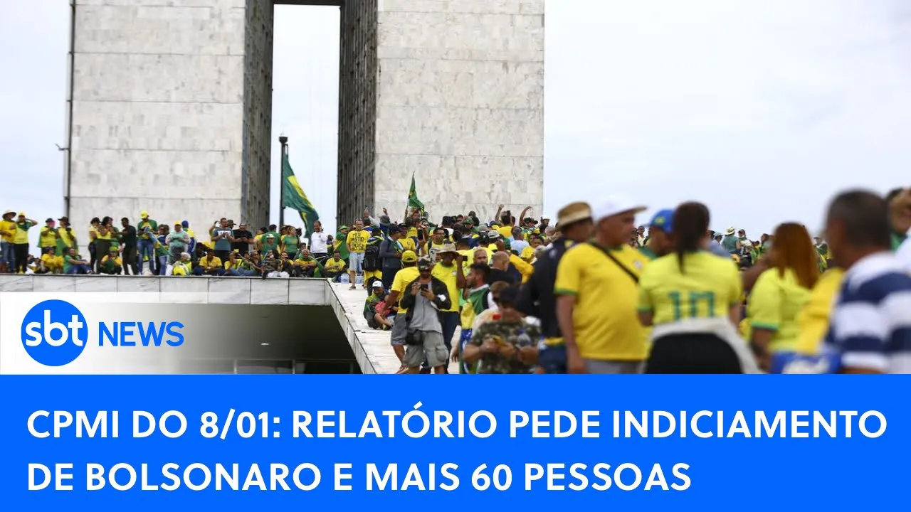 ???? SBT News na TV: CPMI sugere indiciamento de Bolsonaro; ataque a hospital em Gaza deixa 500 mortos