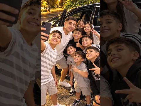 חיכו לי ילדים מחוץ לבית.. הצטלמתי עם כולם !🥹❤️