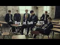 Download Lagu BTS - Boy in luv (sped up)