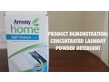Amway Product Demo Concentrated Laundry Powder Detergent