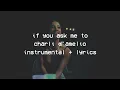 charli d'amelio - if you ask me to (official instrumental + lyric video)