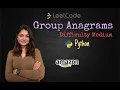 Leetcode 49 Group Anagrams Python