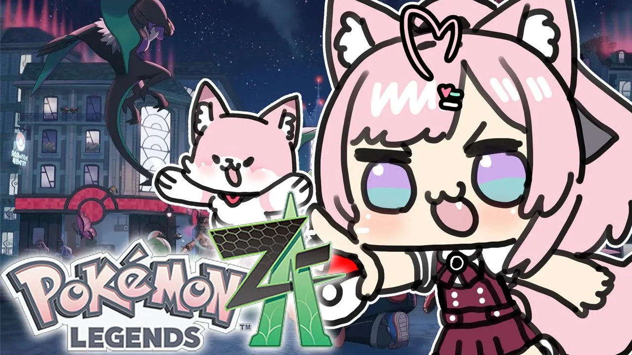 【ポケモンZA】ポケモン新作ランクCから！ストーリー進めるよおおお！！ #3 【博衣こより/ホロライブ】