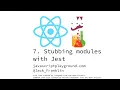Testing React Mocking modules with Jest