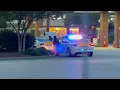 Fuquay-Varina Police Department officers on a traffic stop at Harris Teeter Fuel Center