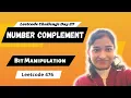 Number Complement Leetcode 476 Bit Manipulation