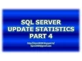When to update - Statistics in SQL Server