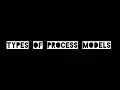 Prescriptive Process Model Types of process model Waterfall Incremental RAD Prototype Spiral