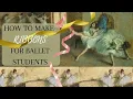 Making Ribbons for Ballet - Children Youth RAD Exam Standard