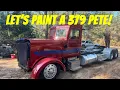 Painting a 379 Peterbilt