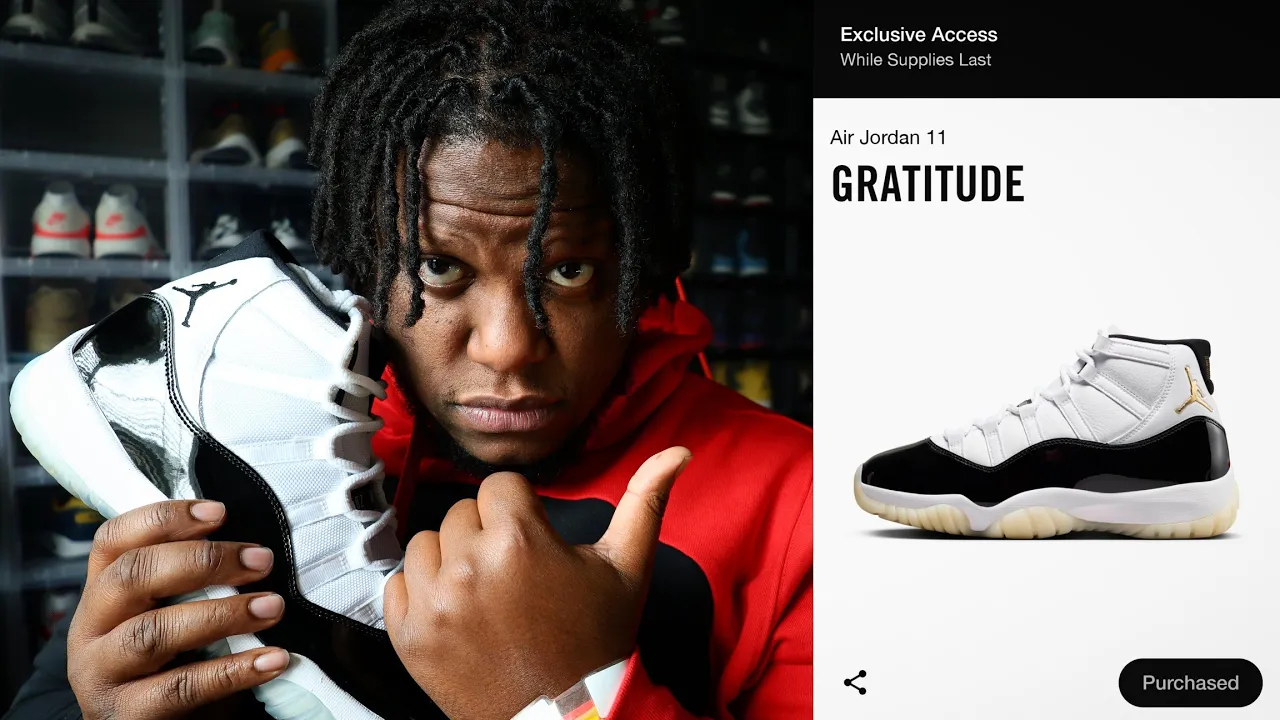 WILL I RETURN THESE??? SNKRS EXCLUSIVE ACCESS FOR THE JORDAN 11 GRATITIUDE!!!