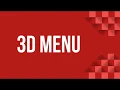 CSS3 3D Dropdown menu 3D Flip on hover Navigation menu