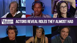 Stern Show Guests Share the Roles They Turned Down - Part 3