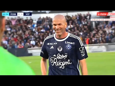 Download MP3 Zidane Plays for Bordeaux after 30 years!