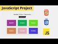 Random Hex Color Generator Using JavaScript JavaScript Project Tutorial